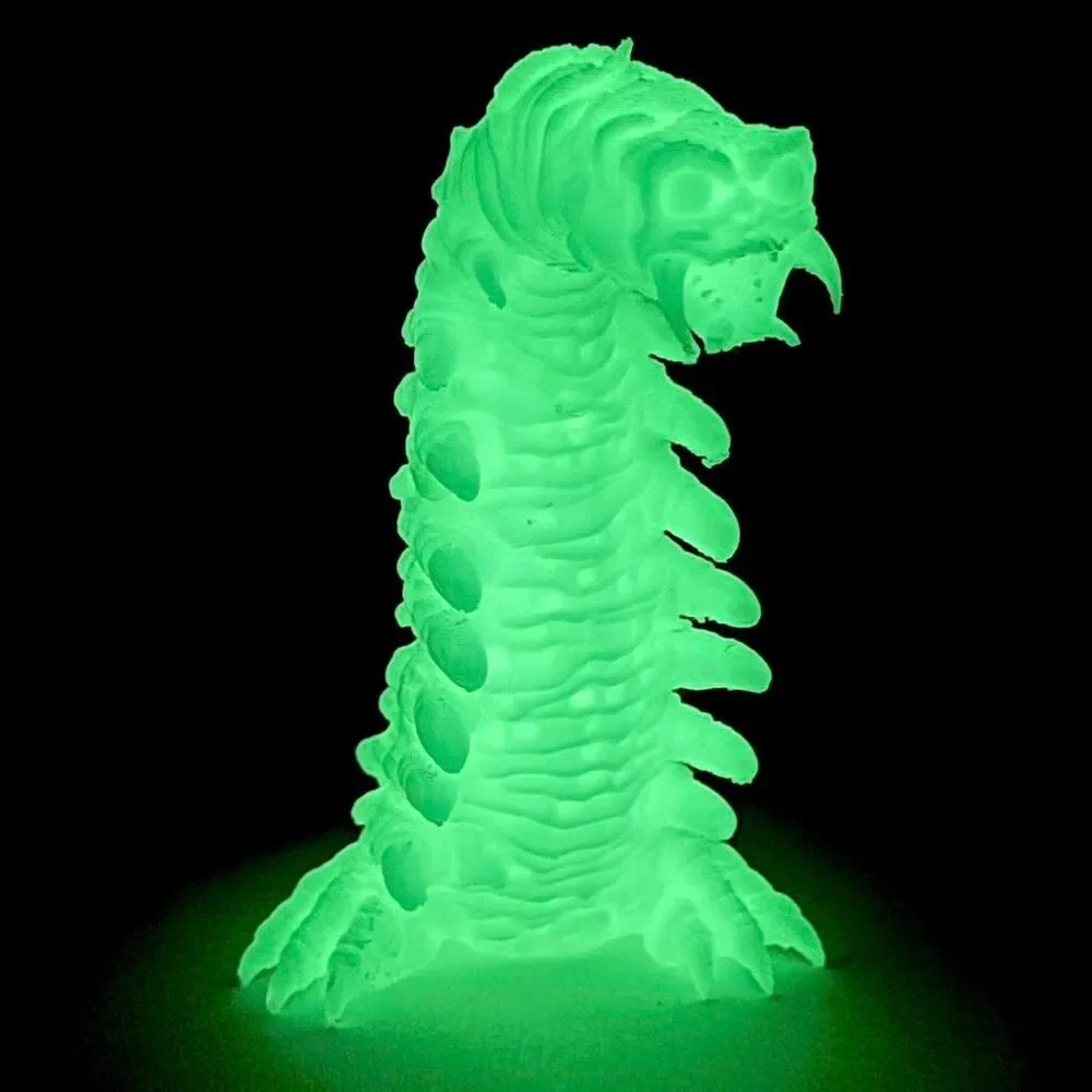 The monster that challenged the world glow in the dark toy figure